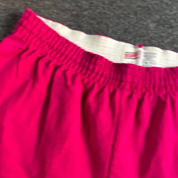 SOFFE Hot Pink Vintage Athletic Mini Shorts Women's Sz Med Y2K 90s - Picture 5 of 8